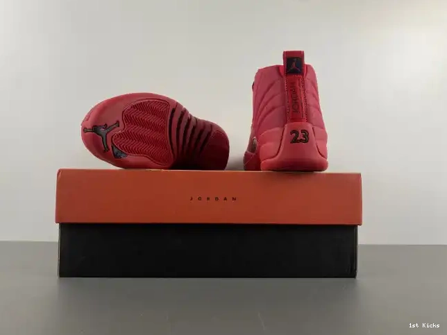 1st Kicks Gym Jordan Air Retro 12 (2018) Red 130690-601 0527